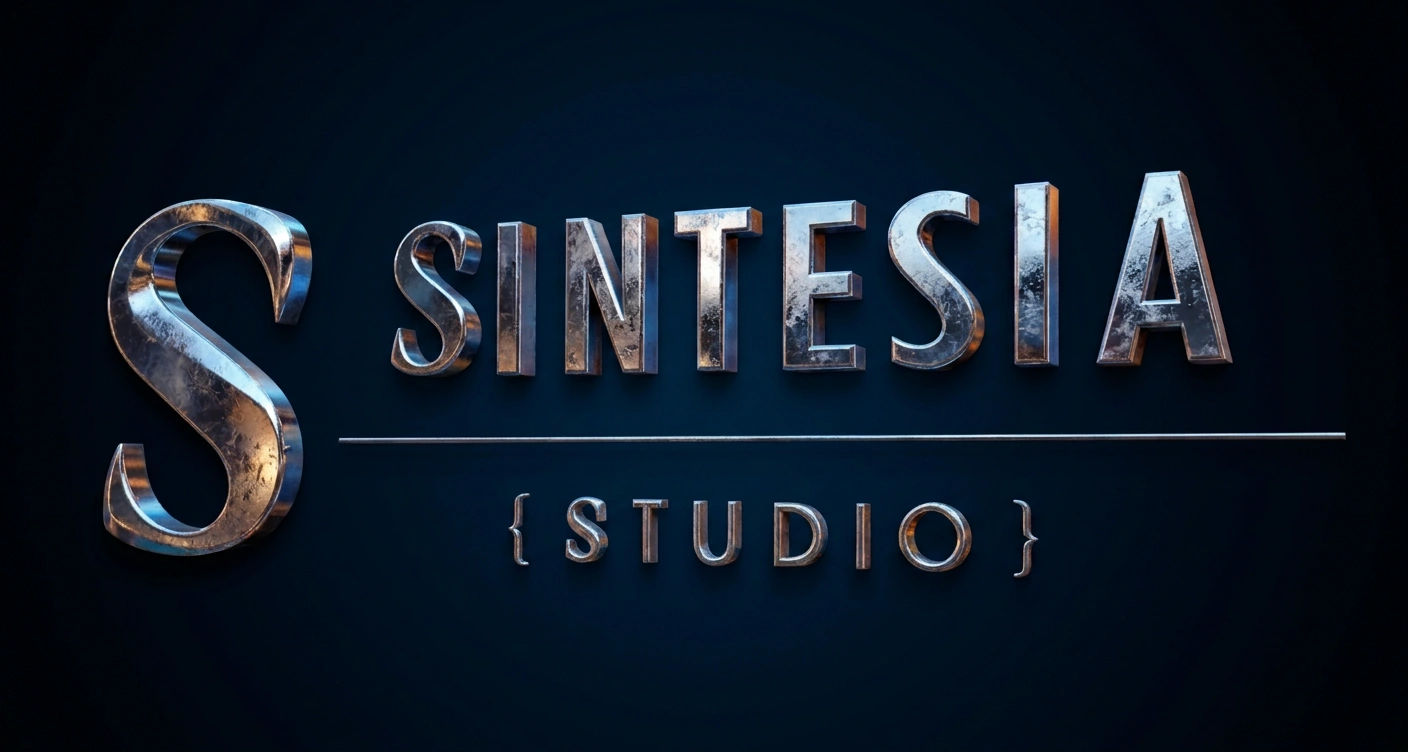 Creatividad visual generada para Sintesia Studio